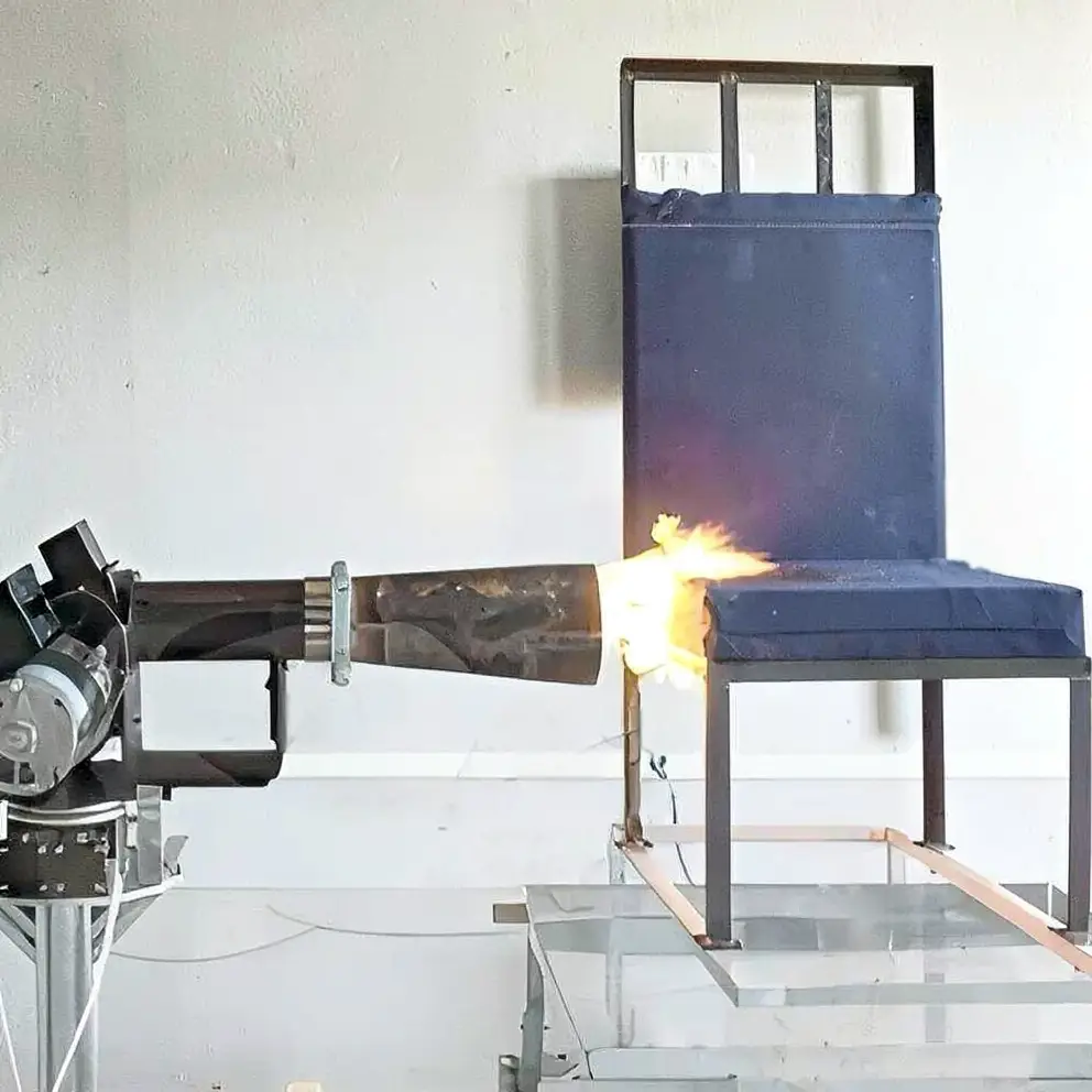 Flammability Test Apparatus for Seat Cushions - 图片 2